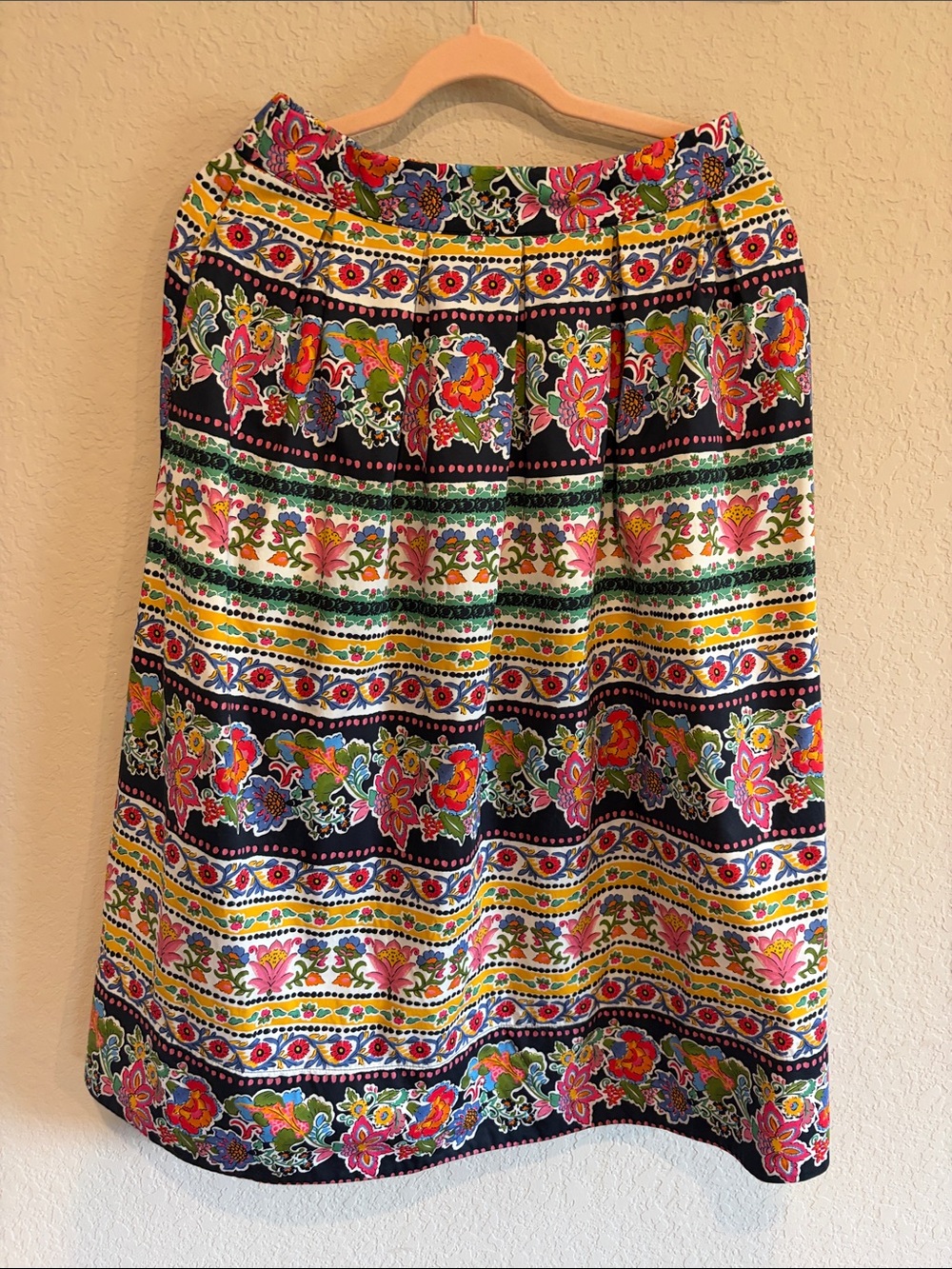 Like New Boden Floral Tapestry Maxi Skirt